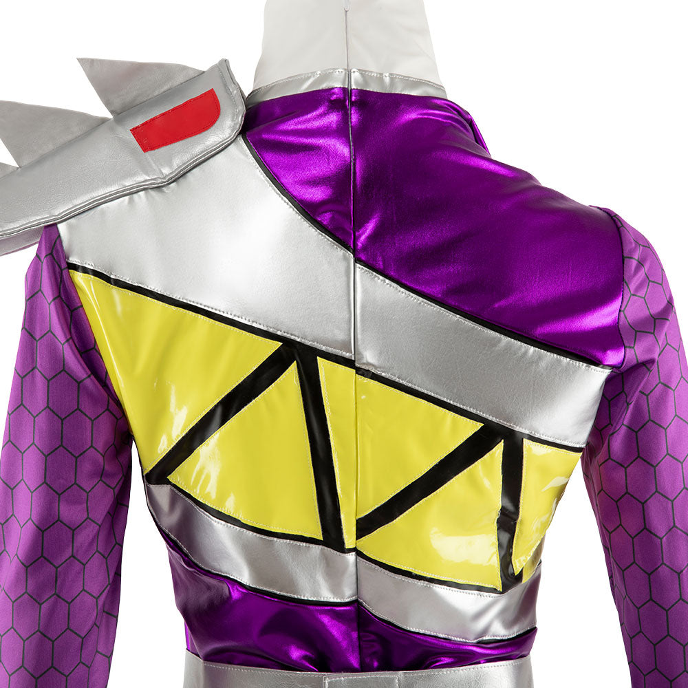 Power Rangers Dino Charge Dino Charge Purple Ranger Cosplay Costume