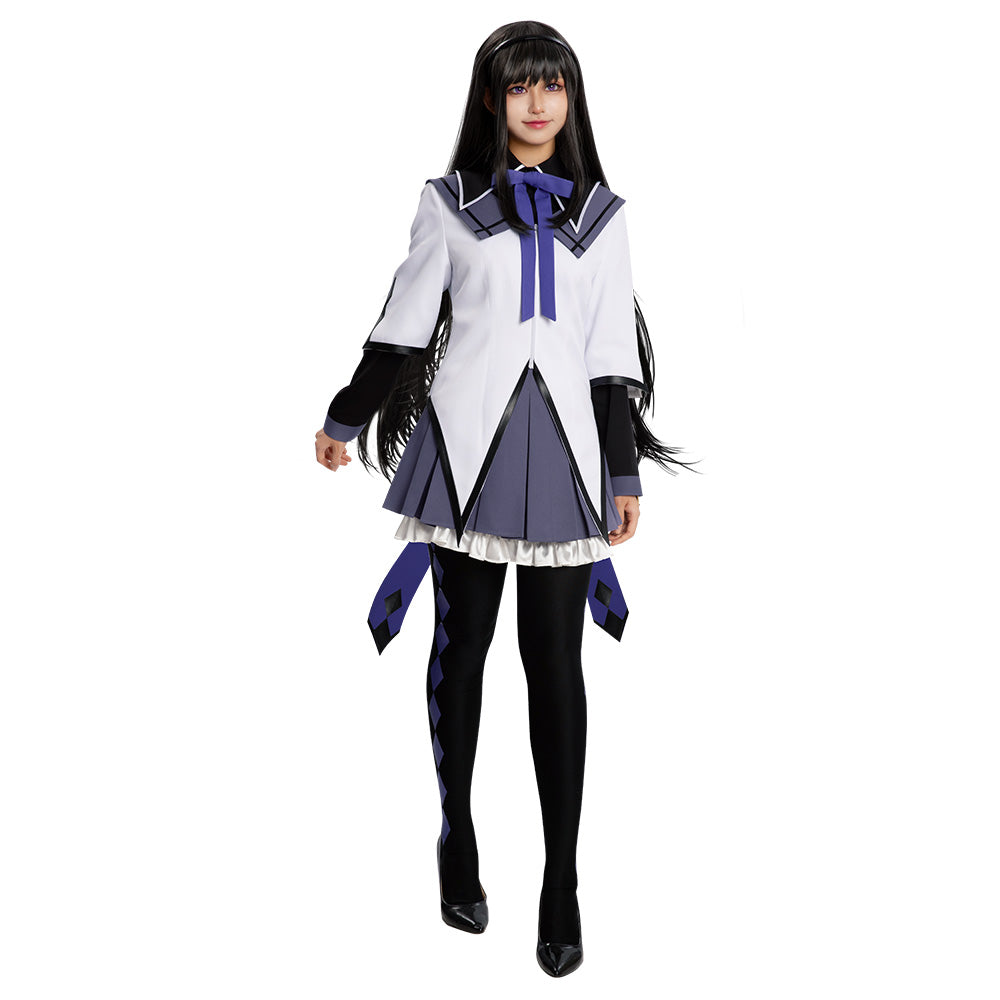 Puella Magi Madoka Magica Homura Akemi Premium Cosplay Costume