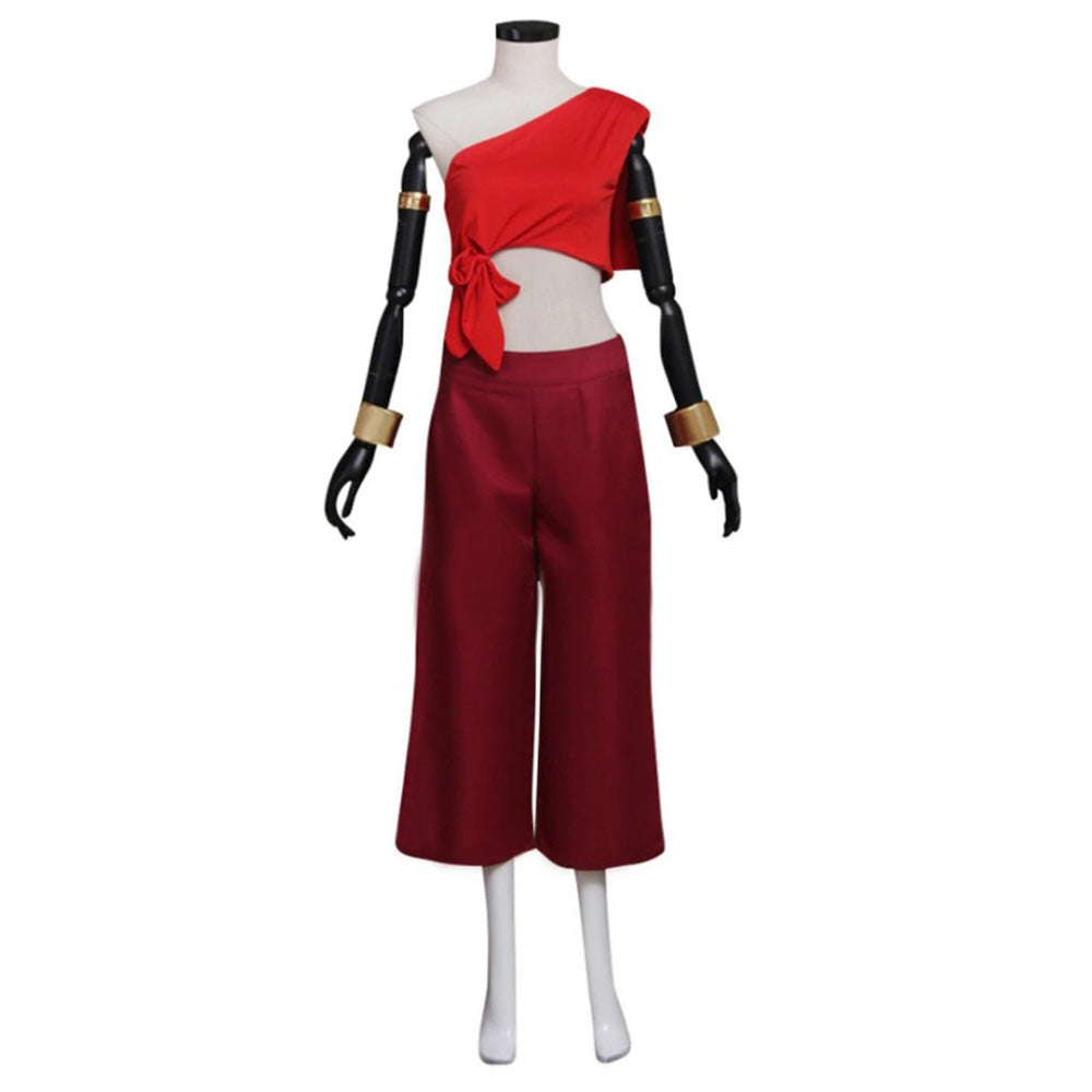 Avatar: The Last Airbender Katara Red Cosplay Costume