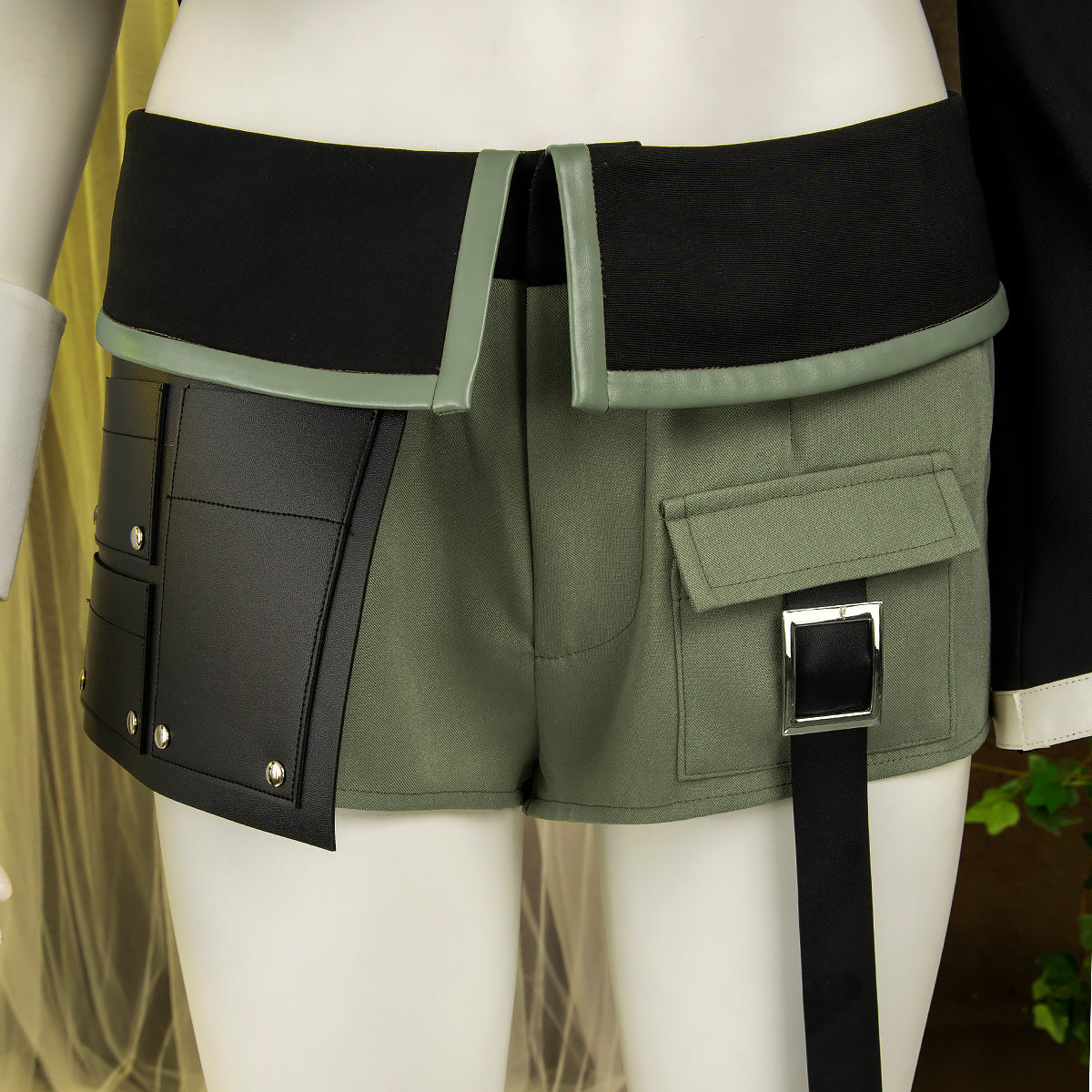 Final Fantasy VII Yuffie Kisaragi Cosplay Costume - A Edition
