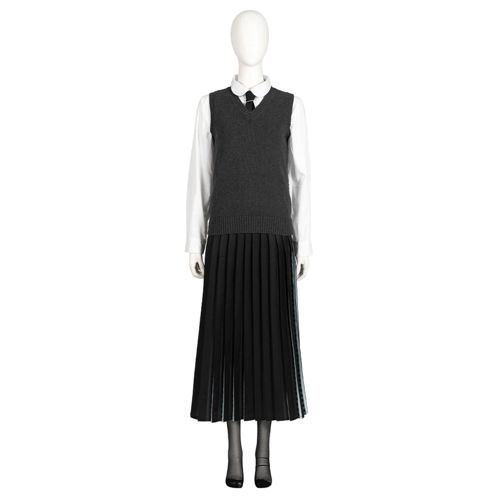 Wednesday Addams School Uniform Cosplay Costume