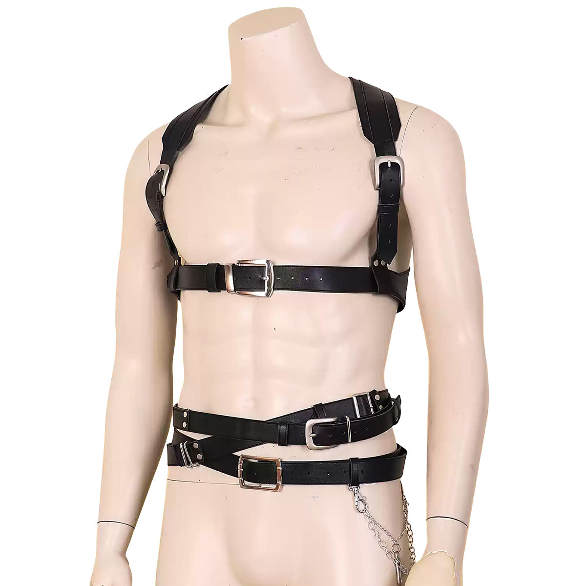 Love and Deepspace Precise Control Dark Silver Cosplay Costume