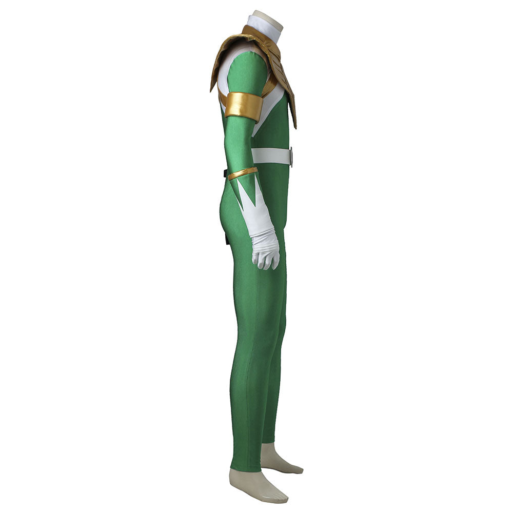 Mighty Morphin Green Ranger Tommy Oliver Costume - No Boots