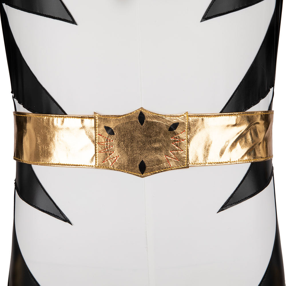 Power Rangers Dino Thunder White Dino Ranger Cosplay Costume