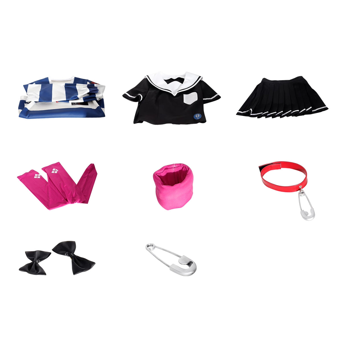 The Hundred Line Darumi Amemiya Cosplay Costume