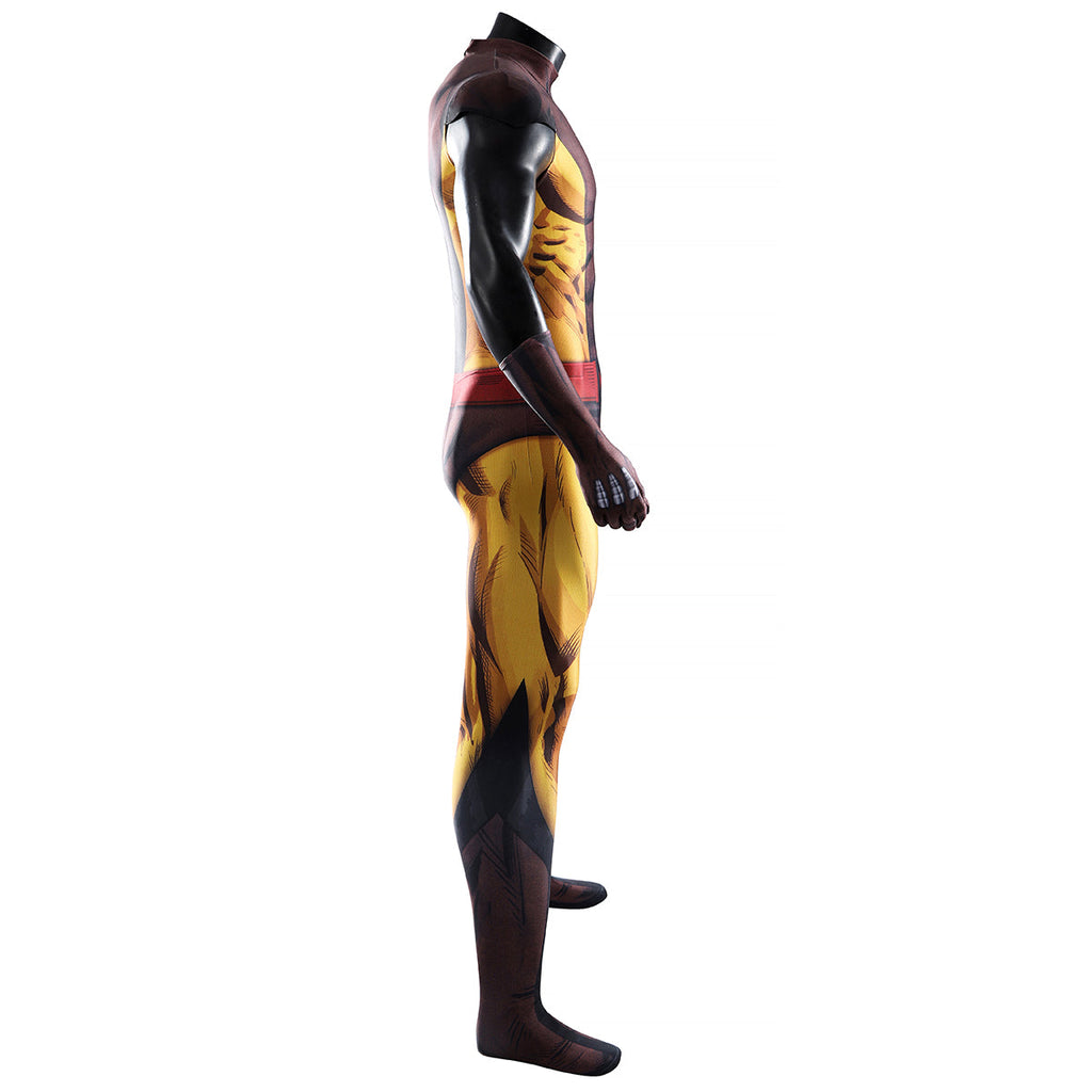 X-Men Wolverine Brown Suit Cosplay Costume