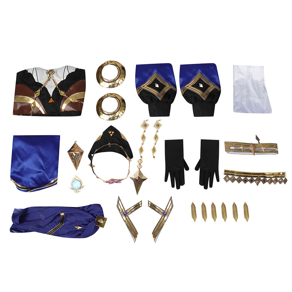 Genshin Impact Layla Premium Edition Cosplay Costume
