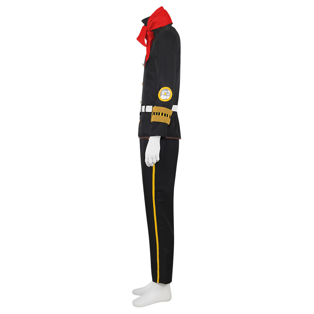 One Piece Germa 66 Sanji Vinsmoke Red Cosplay Costume