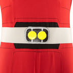 Power Rangers Turbo Red Turbo Ranger Tommy Oliver Cosplay Costume