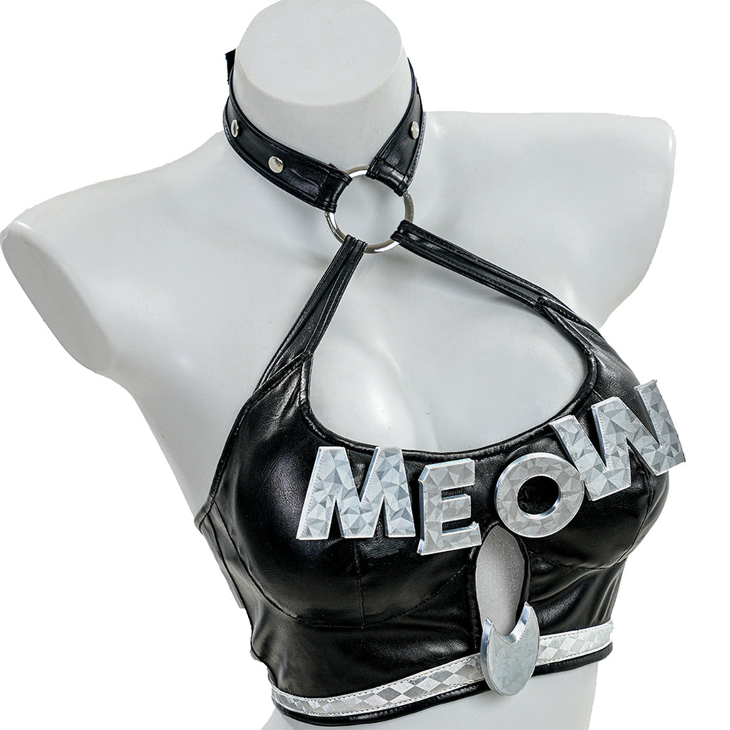 Marvel Rivals Black Cat Urban Predator Cosplay Costume