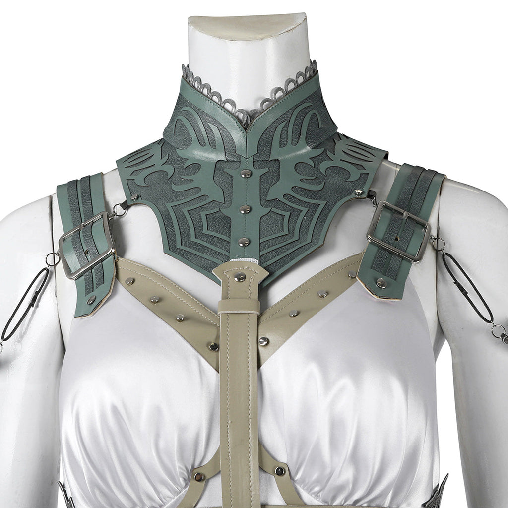 Final Fantasy VII Rebirth FF7R Tifa Lockhart Gold Saucer Dress Cosplay Costume