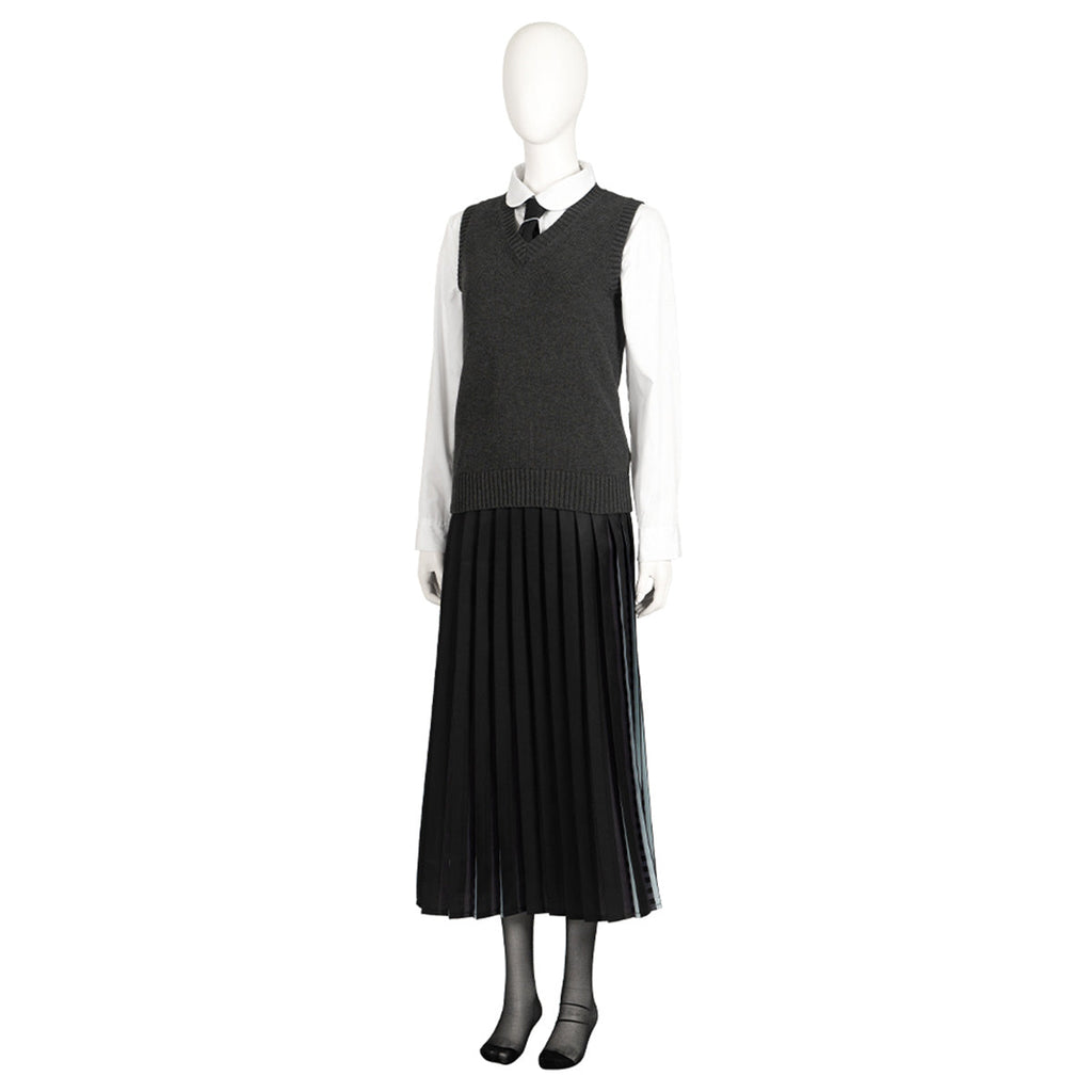 Wednesday Addams School Uniform Cosplay Costume