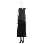 Wednesday Addams School Uniform Cosplay Costume