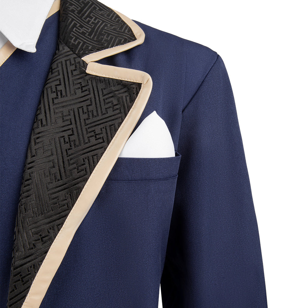 Clair Obscur: Expedition 33 Gustave Blue Suit Cosplay Costume