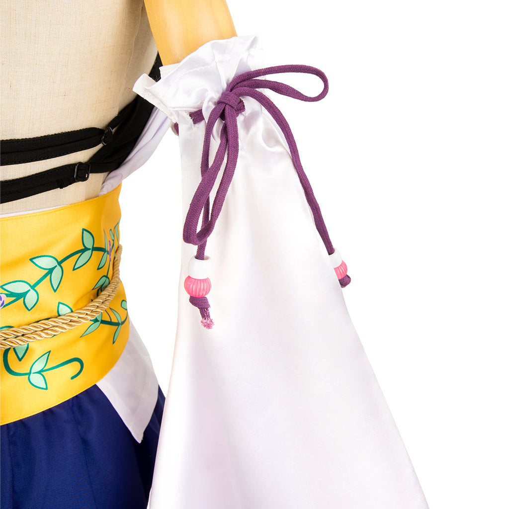 Final Fantasy X FF10 Yuna Cosplay Costume - Deluxe Version