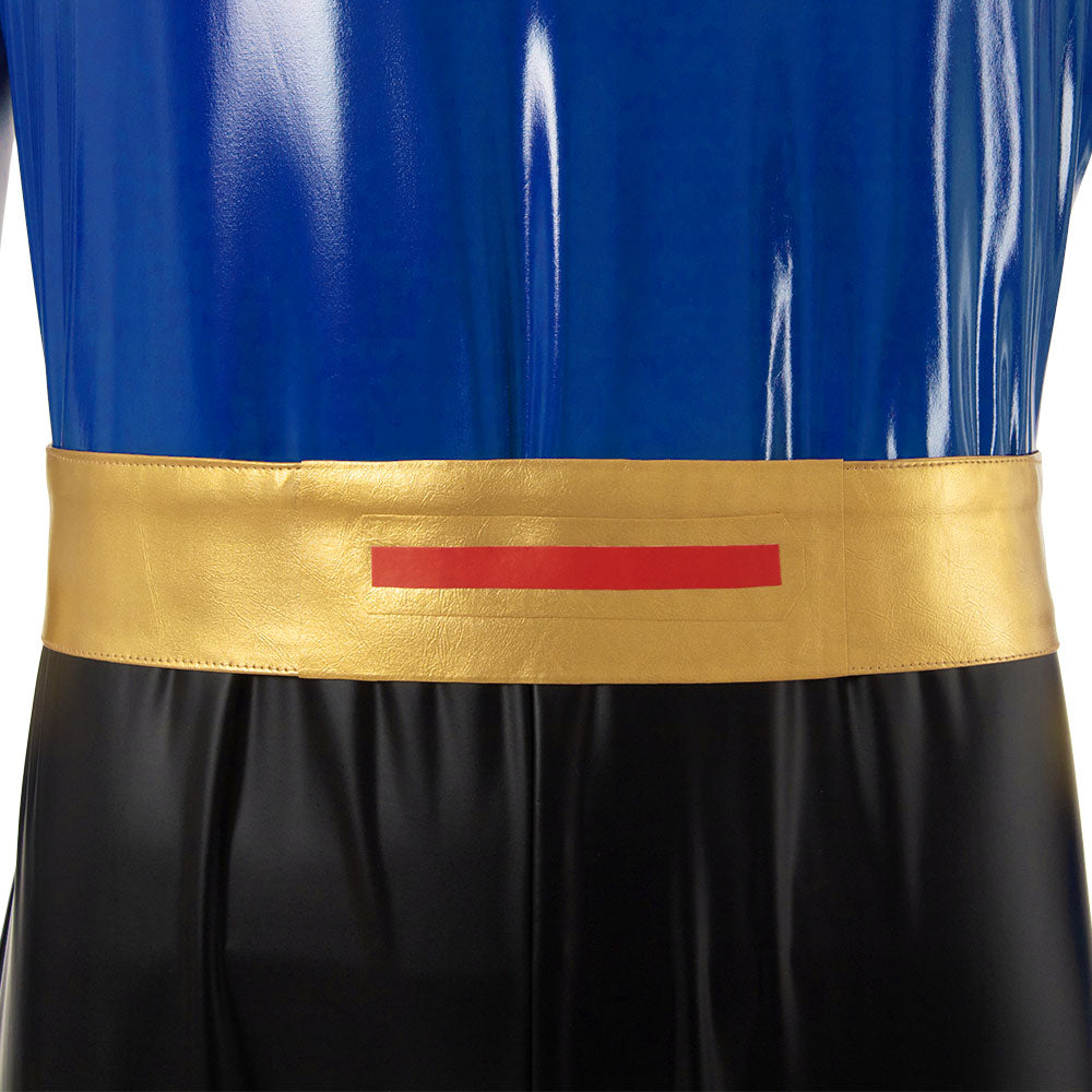 Power Rangers Ninja Storm Navy Thunder Ranger Cosplay Costume