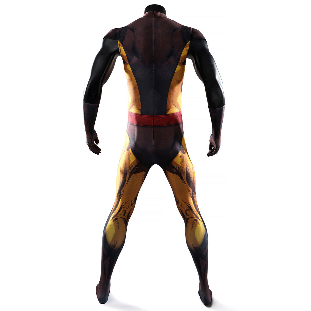 X-Men Wolverine Brown Suit Cosplay Costume