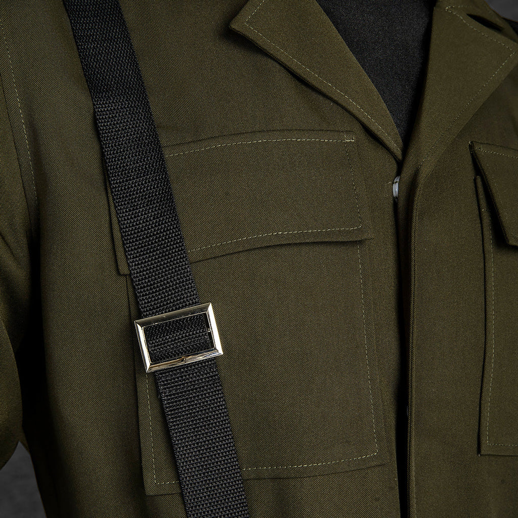 Metal Gear Solid Delta: Snake Eater MGS3 Big Boss Naked Snake John Solid Snake Green Cosplay Costume
