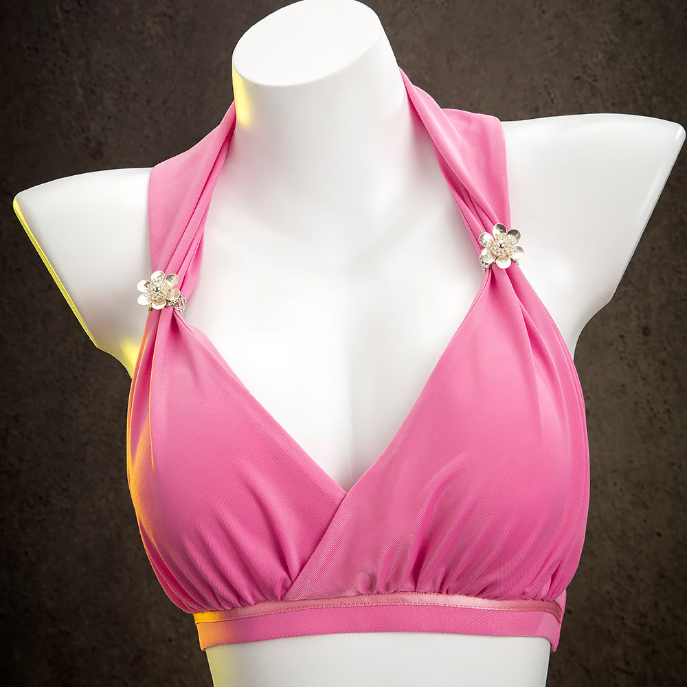 Final Fantasy VII Rebirth Aerith Gainsborough Cosplay Swimsuit