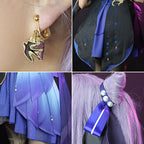 Genshin Impact Keqing Opulent Splendor Cosplay Costume