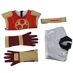 Power Rangers Ninja Storm Crimson Thunder Ranger Cosplay Costume