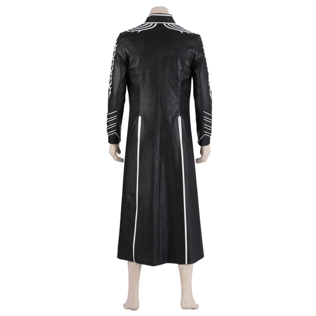 Devil May Cry 5 Vergil Black Cosplay Costume