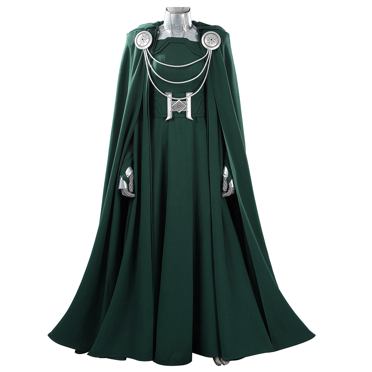 Avengers: Doomsday Latverian Witch Green Cosplay Costume