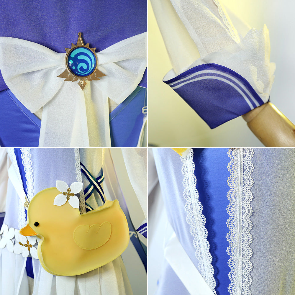 Genshin Impact Barbara Summertime Sparkle Cosplay Costume