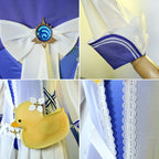 Genshin Impact Barbara Summertime Sparkle Cosplay Costume