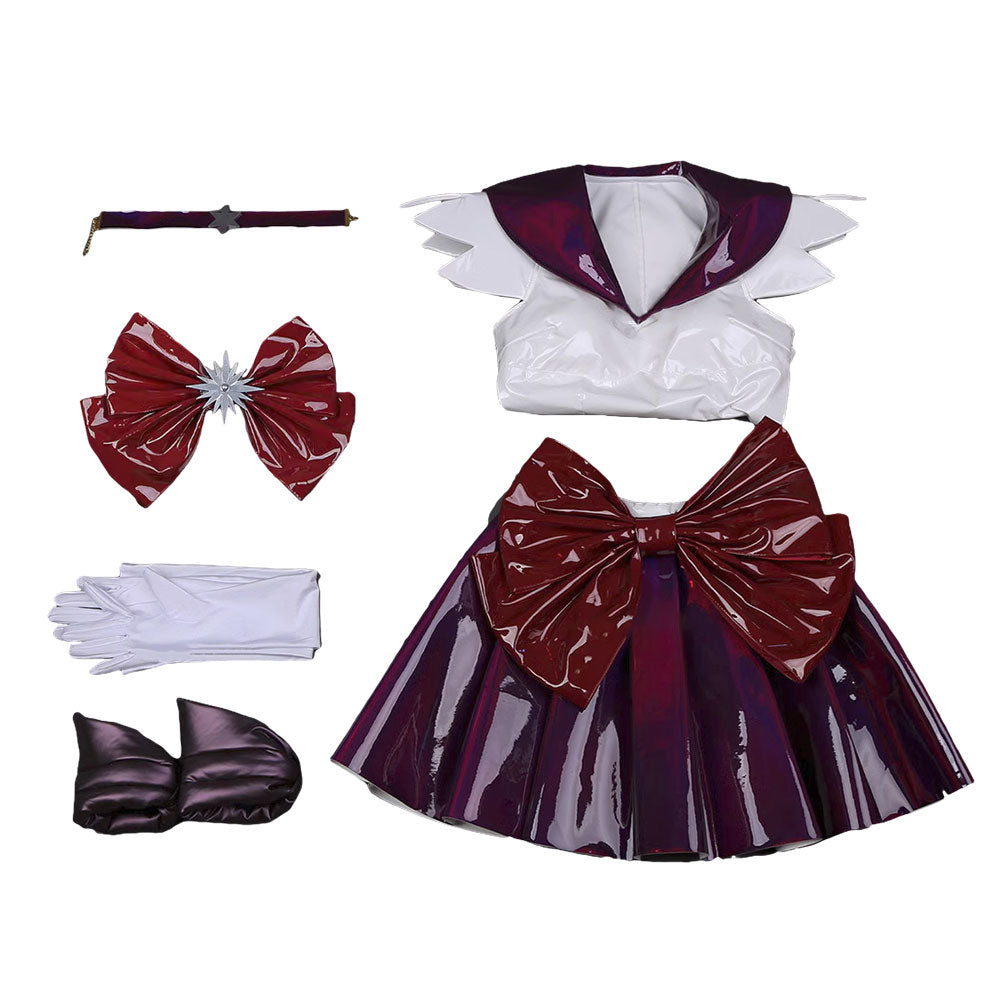 Sailor Moon 30th Anniversary Sailor Saturn Cosplay Costume