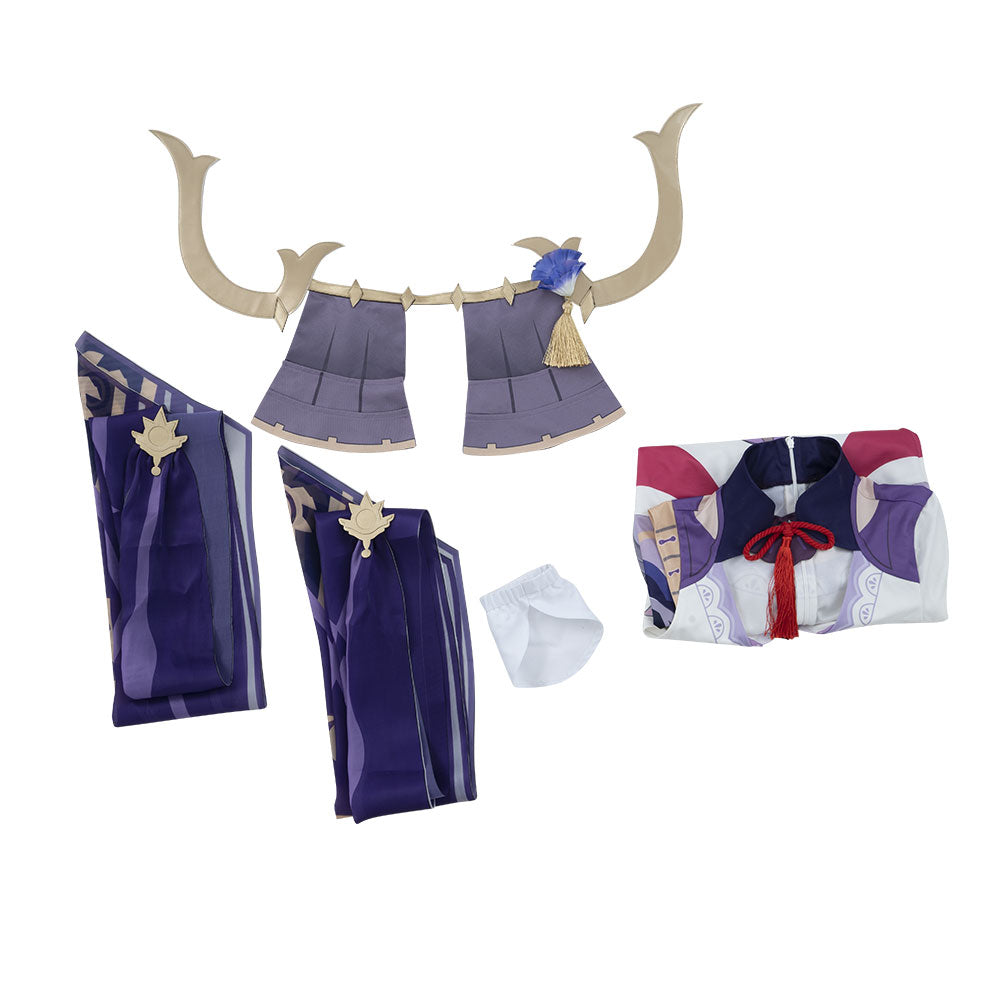 Genshin Impact Raiden Shogun Weekly Boss Cosplay Costume