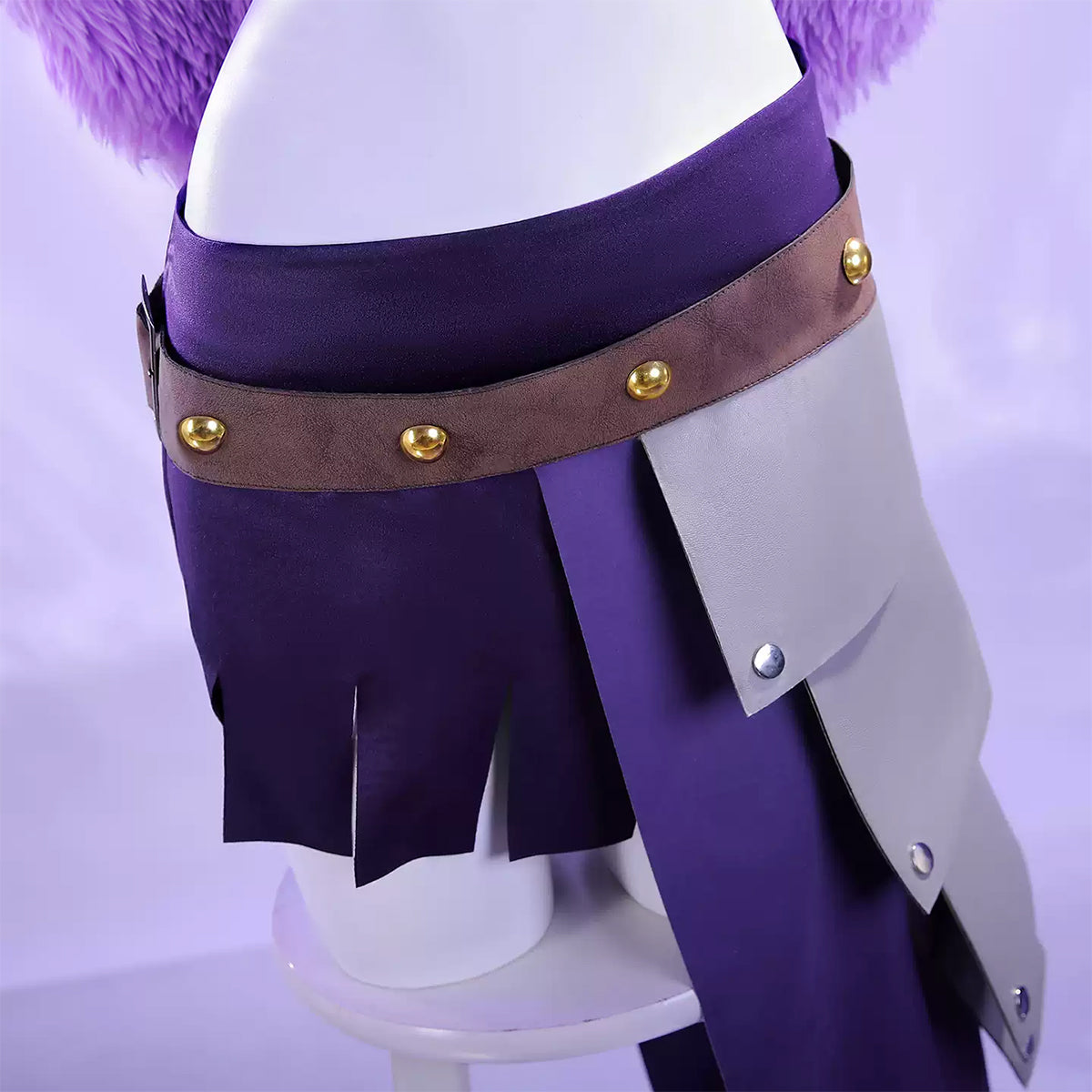 One Piece Nico Robin Elbaph Purple Cosplay Costume