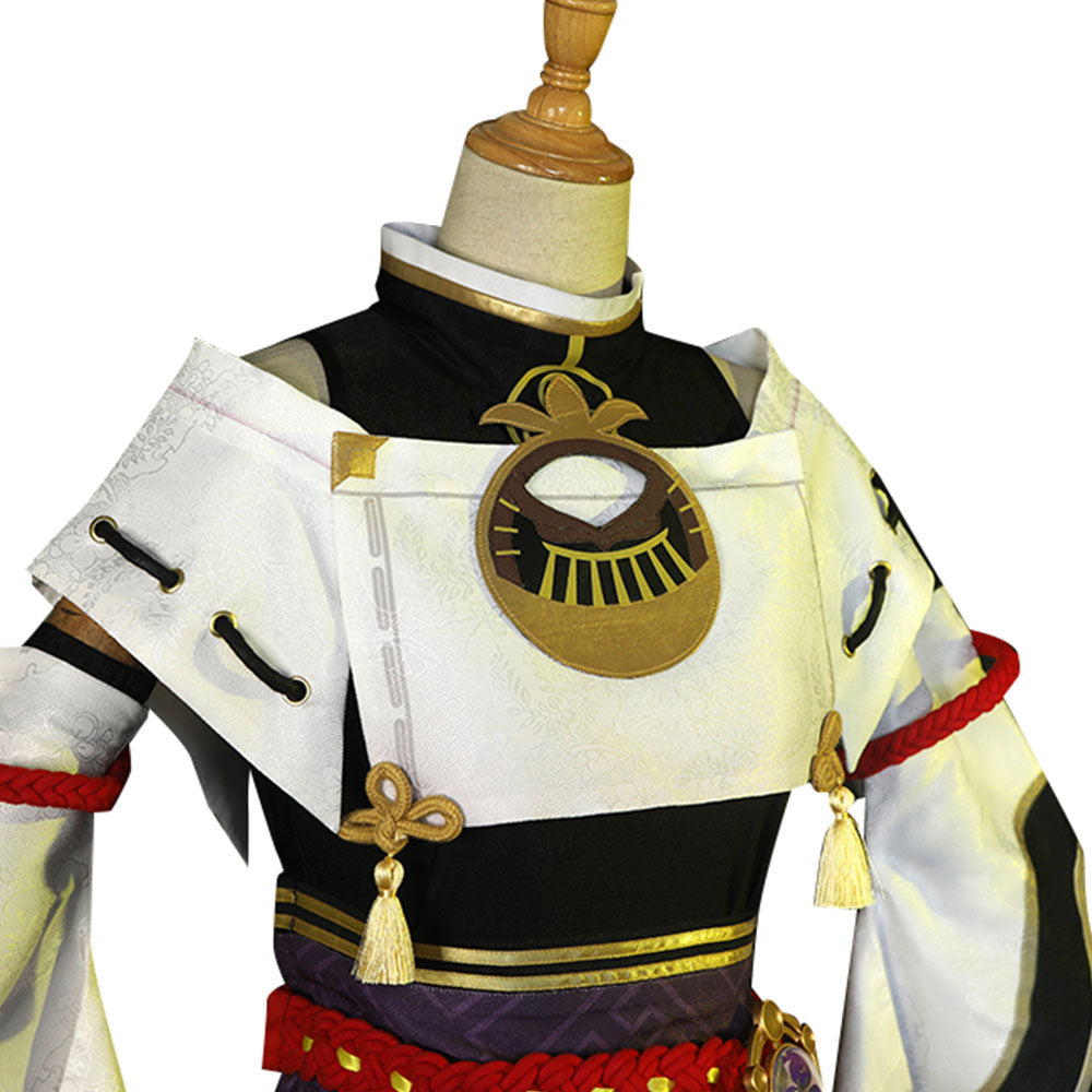 Genshin Impact Kujou Sara Cosplay Costume