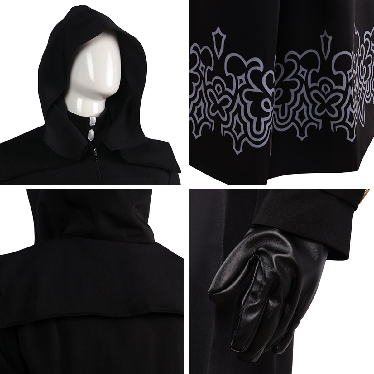 Final Fantasy XIV Male Elezen YoRHa Gear Cosplay Costume