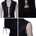 Devil May Cry 5 V Black Sleeveless Cosplay Costume