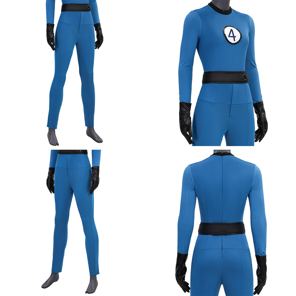 Fantastic Four: First Steps Sue Storm Classic Cosplay Costume