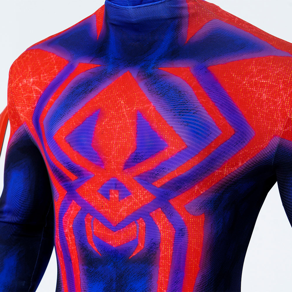 Spider-Verse Miguel O'Hara Spider-Man 2099 Cosplay Costume