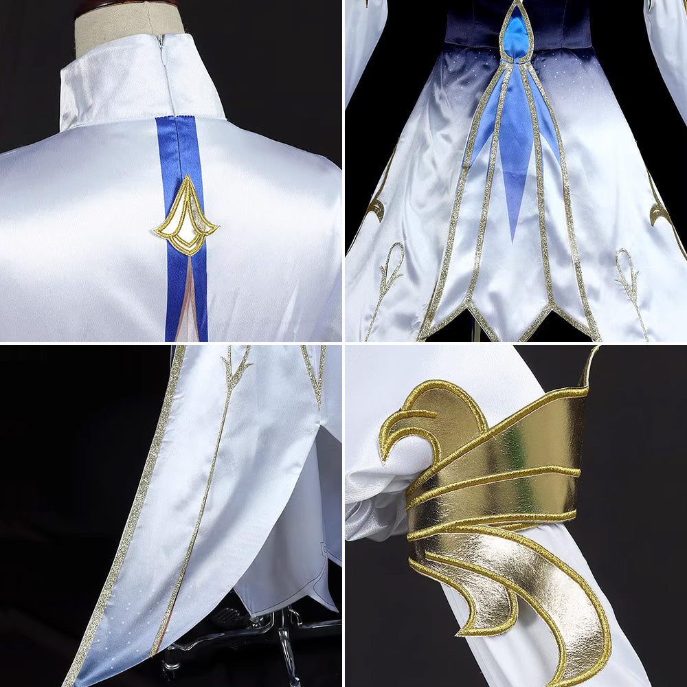 Genshin Impact God of Justice Focalors Furina Cosplay Costume