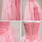 Wicked (2024) Glinda Pink Dress Cosplay Costume