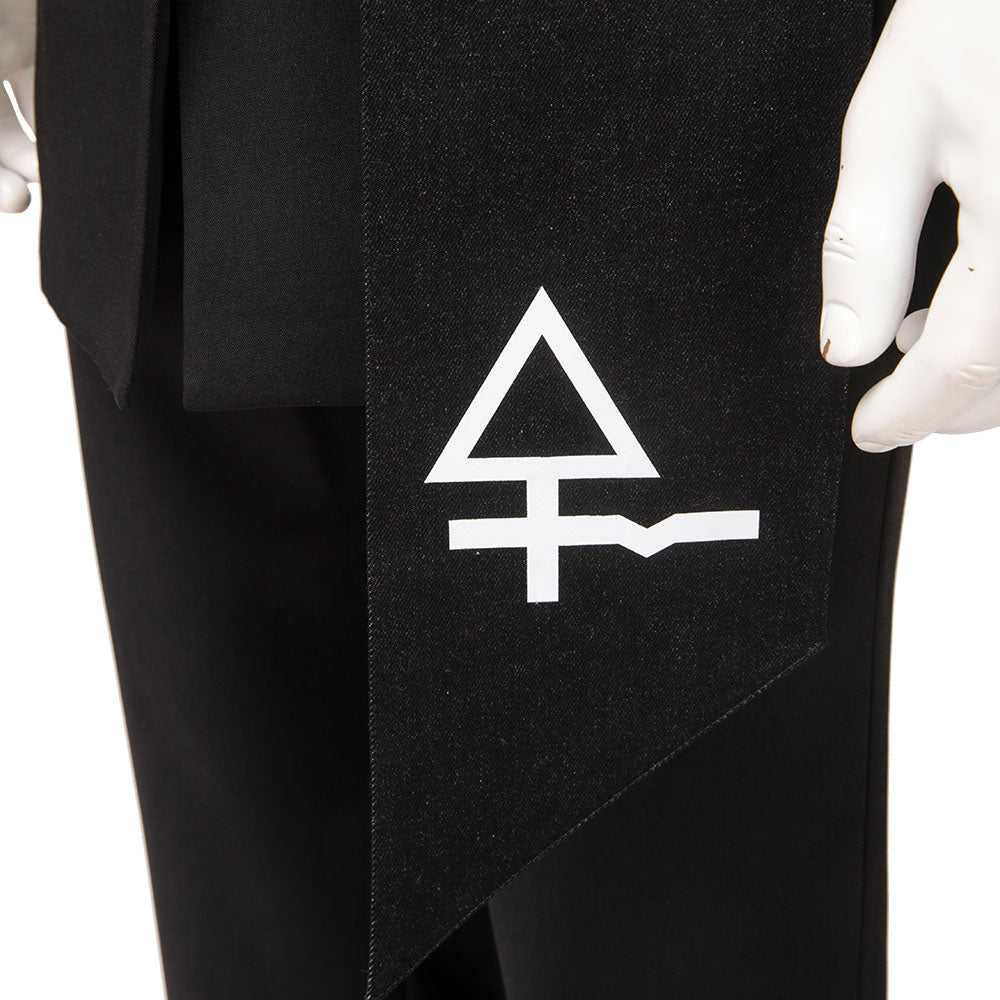 Ghost B.C. Nameless Ghoul Black Cosplay Costume