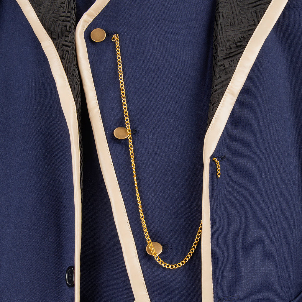 Clair Obscur: Expedition 33 Gustave Blue Suit Cosplay Costume