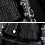 The Witcher 4 Cirilla Black Suit Cosplay Costume