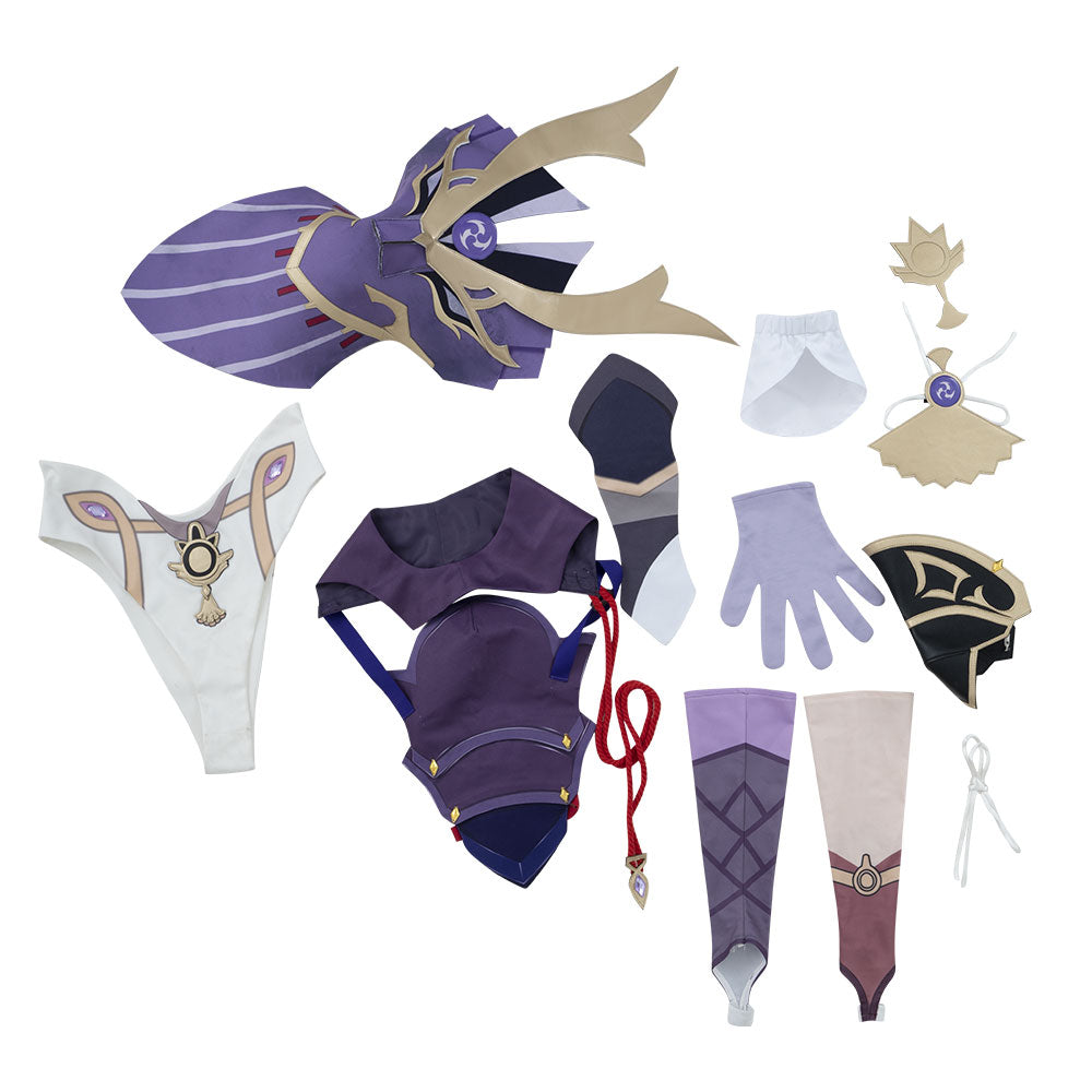 Genshin Impact Raiden Shogun Weekly Boss Cosplay Costume