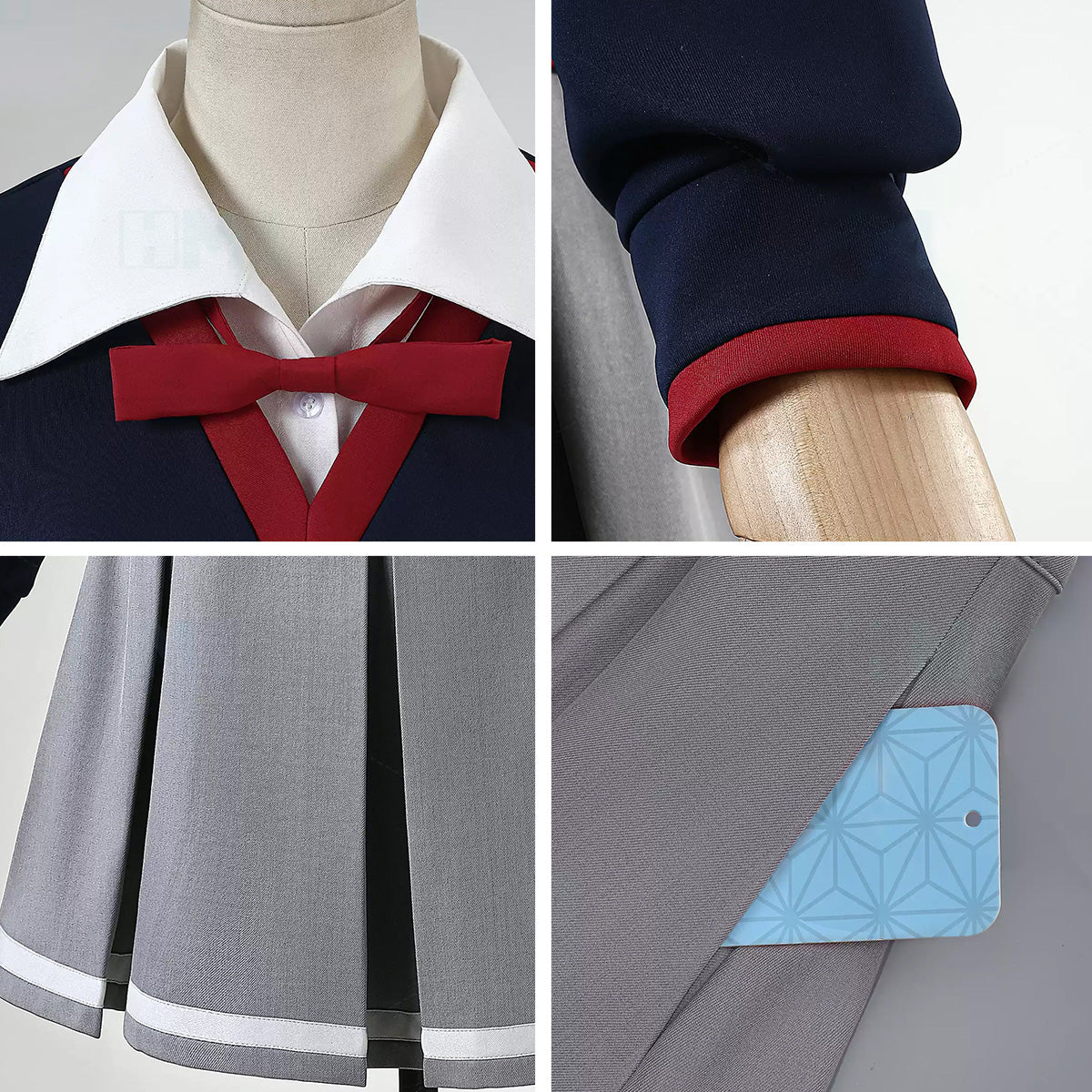 Fate/strange Fake Ayaka Sajyou Blue Cosplay Costume