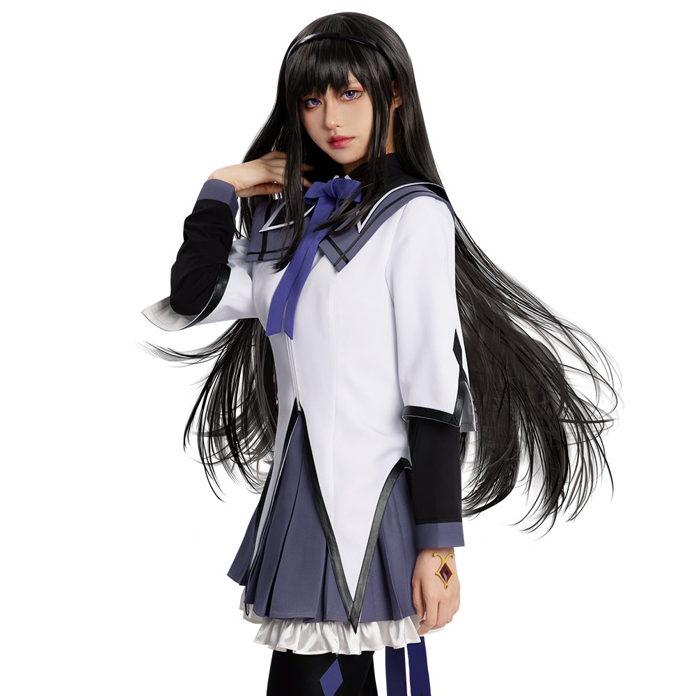 Puella Magi Madoka Magica Homura Akemi Premium Cosplay Costume