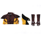 X-Men Wolverine Brown Suit Cosplay Costume