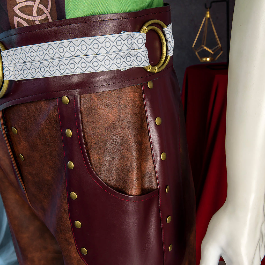 Baldur's Gate III Halsin Camp Cosplay Costume