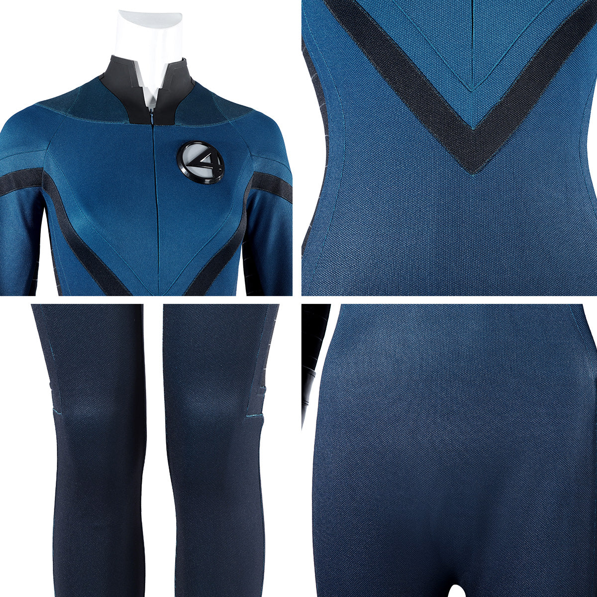 Fantastic Four Invisible Woman Sue Storm Cosplay Costume