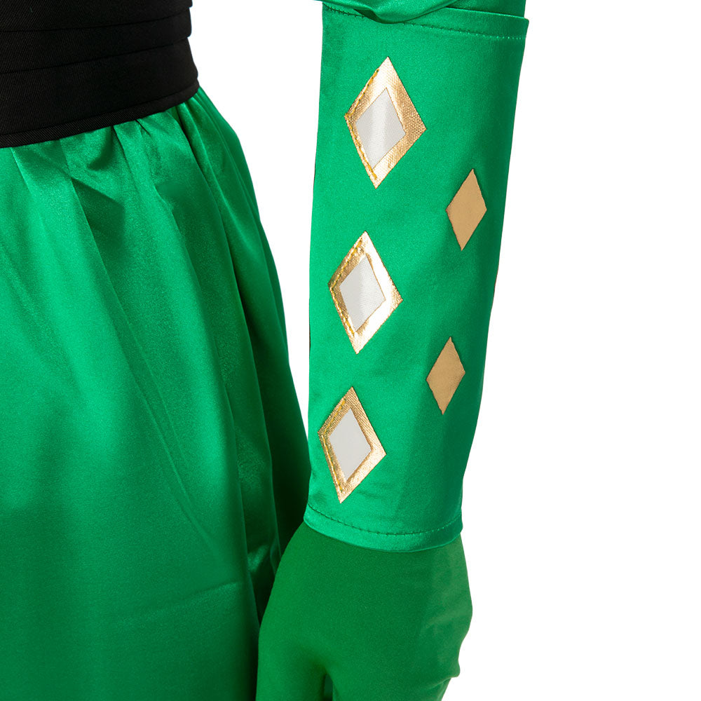 Power Rangers Green Ninjetti Ranger Green Ninja Ranger B Edition Cosplay Costume