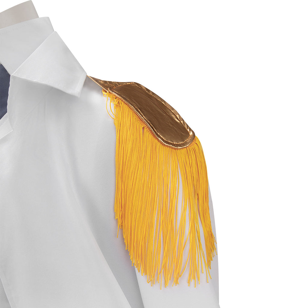 One piece Aokiji Kuzan Navy Admiral Uniform Cosplay Costume